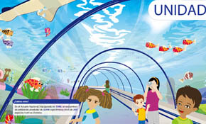 Under the sea world vector